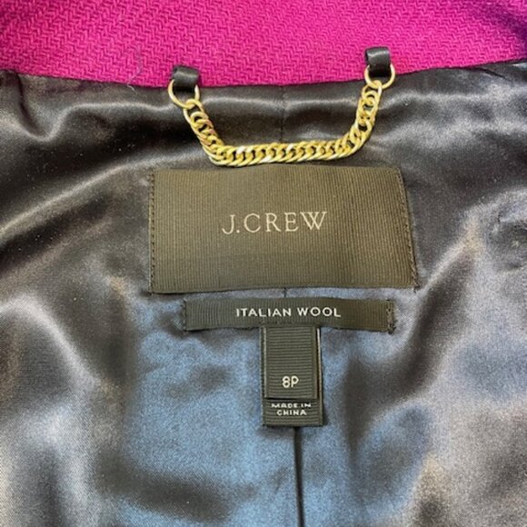 J. CREW ITALIAN WOOL COAT - Picture 3 of 11